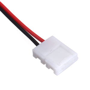 20X 2-Pins Connector For Led Strip Wire 3528/5050 With PCB Ribbon