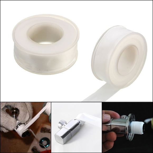 1pcs 20M PTFE White Thread Pipe Tape Teflon Plumbers Seal Ring Tape 18x0.1mm