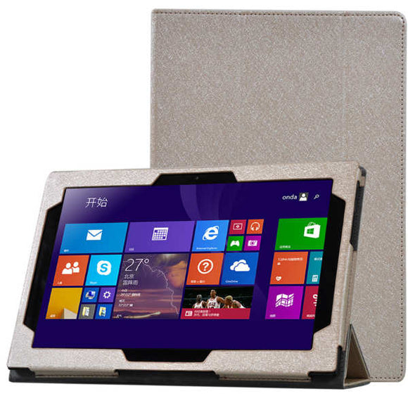 Tri-fold Stand PU Leather Case for Lenovo Miix3-1030 Tablet