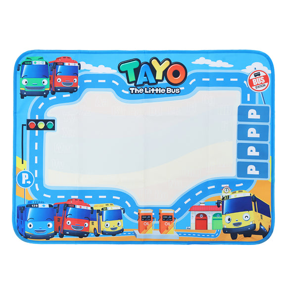 Water Painting Drawing Board Mat Writing Magic Pen Doodle Toy Gift For Baby Kids 80X60cm