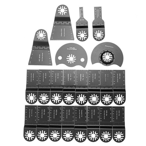 22pcs Oscillating Multi Tool Saw Blades for Fein Multimaster