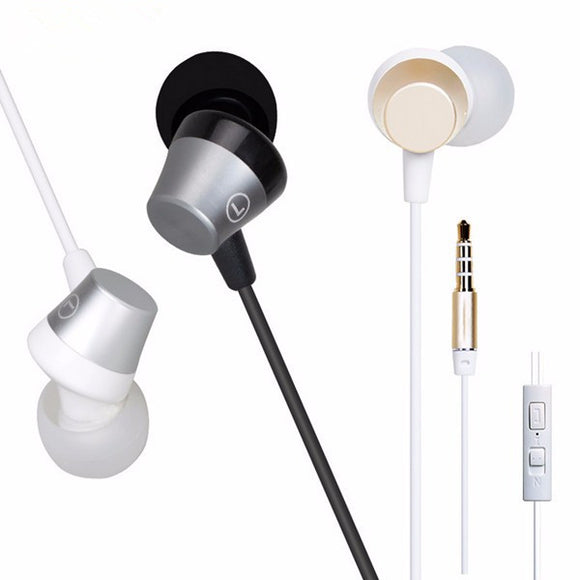 GOLF In-ear Wired Control Heavy Bass Earphone Headphone With Mic