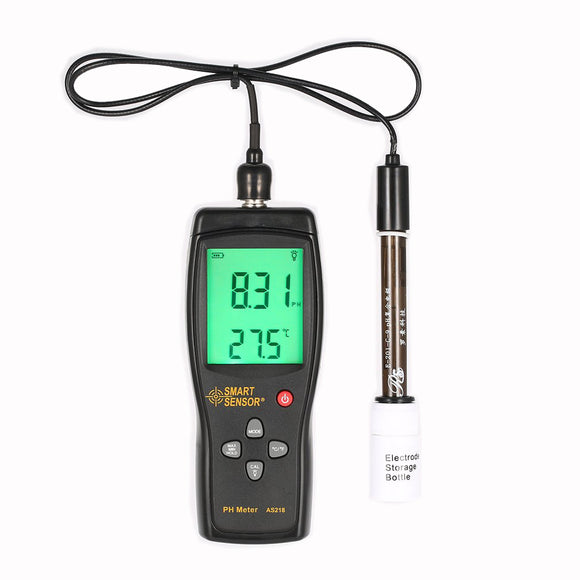 Digital PH Meter Range 0.00~14.00PH Soil PH Tester Water PH Acidity Meter LCD Display Liquid PH