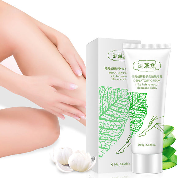 80g Hair Removal Cream Full Body Permanent Painless Depilatory Armpit Bikini Line Leg Women Epilator