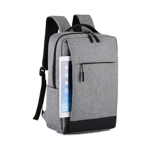 15.6 Anti-theft Backpack Laptop Notebook Travel School PC Bag With USB Charger Port"
