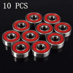 10 pcs Wheel Bearings  Red ABEC 9 High Performance Skate Scooter Skateboard