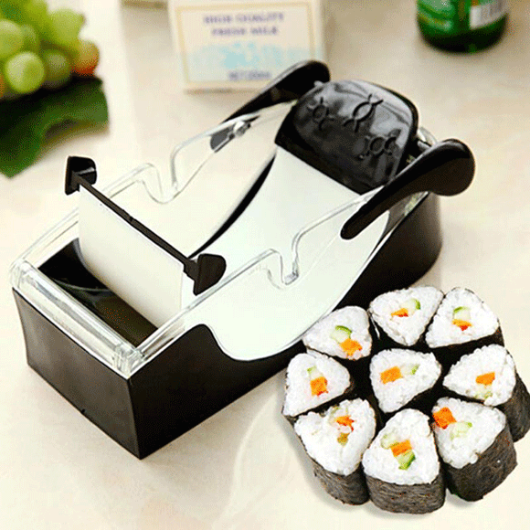 Magic Perfect Easy Roll Sushi Maker DIY Sushi Cutter Rolling Machine Kitchen Gadgets