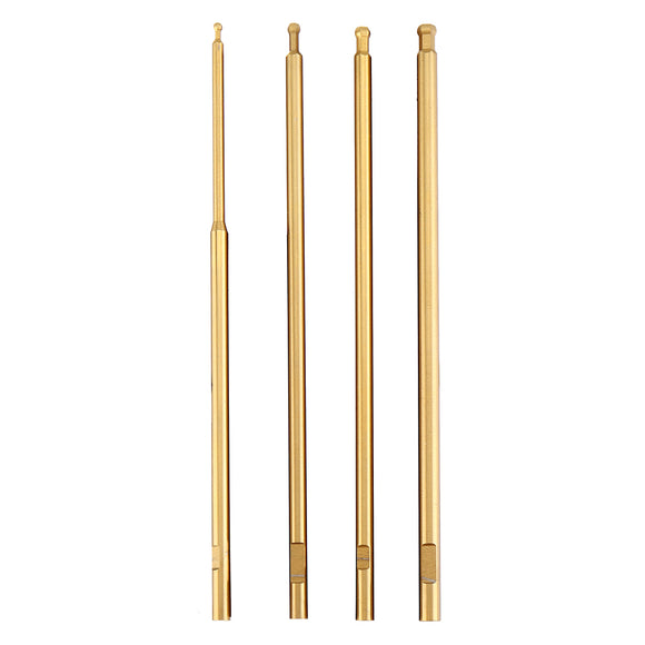 4Pcs RJX Hex Ball Tip 1.5 2.0 2.5 3.0mm Screw Driver Pin for RC Model