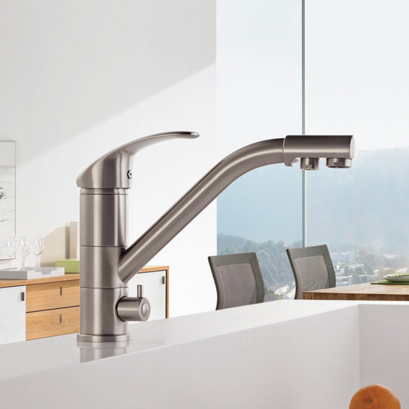 FRAP F4321-5 Kitchen Water Purification 360 Degree Rotation Single Handles Sink Faucet