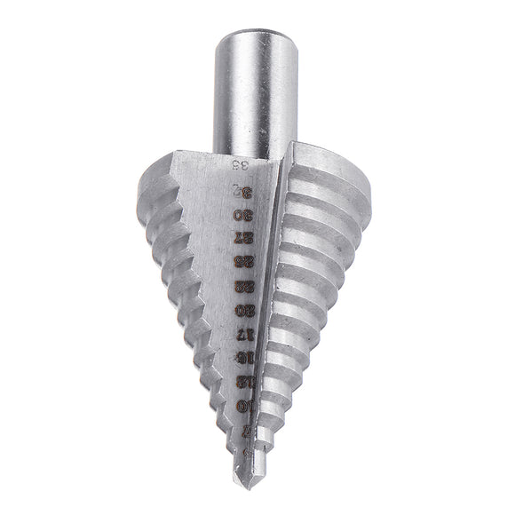 5-35mm HSS Step Drill Bit High Speed Steel Wood Steel Hole Cutter