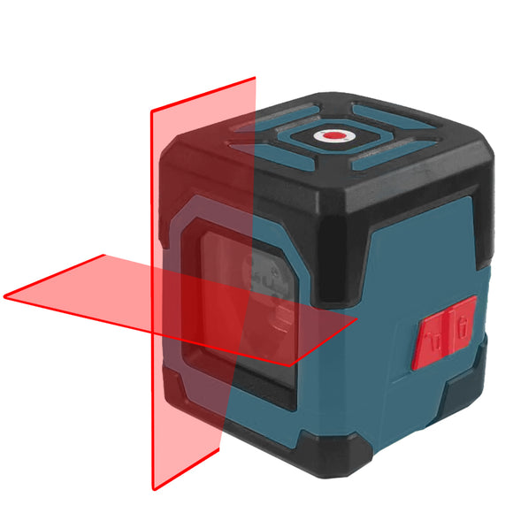 HANMATEK LV1 Laser Level Cross Line Laser with Measuring Range 50ft, Self-Leveling Vertical and Horizontal Line