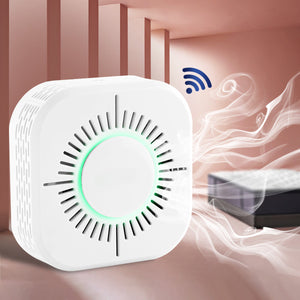 3 in 1 C50W Smoke Detector Sound Light & Sound Alarm Wireless 433 Transmission