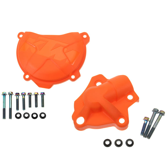 Motorcycle Clutch Cover Water Pump Cover Protector For KTM 250 350 SX-F EXC-F XC-F