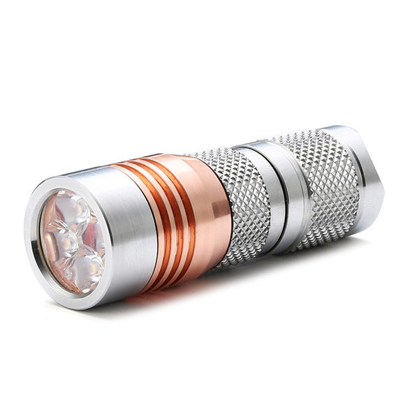 Astrolux S41S Stainless Steel 4x Nichia 219C/XP-G3/G2 A6 1600LM Mini LED Flashlight