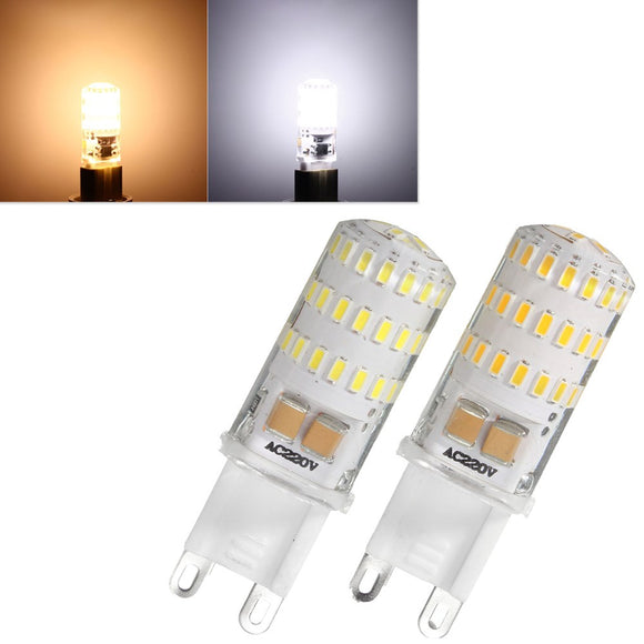 G9 3W 45 SMD 3014 LED Pure White Warm White 210Lumens Light Lamp Bulb AC220V