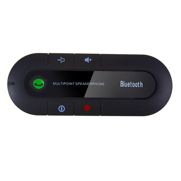 Universal Noise Canceling Car Sun Visor bluetooth Receiver Adapter for iPhone 8 X Xiaomi Cell Phone