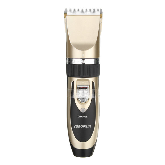 BaoRun Children Men Women Electric Hair Trimmer Shaver Grooming Clipper 4 Combs