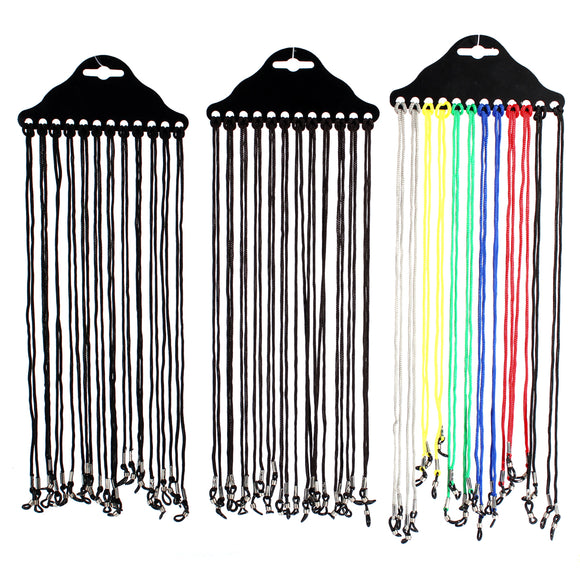 12x Glasses Lanyard Cord Strap Neck Cord Adjustable Eyeglasses Reading String