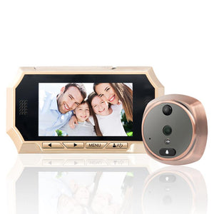 4.3 inch TFT LCD Screen Digital Peephole Door Viewer Camera PIR Motion Detection Doorbell 160 Degree