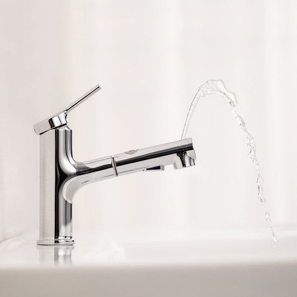 Xiaomi DABAI Bathroom Basin Sink Faucet With Pull Out Rinser Sprayer Gargle Brushing 2 Mode Mixer Tap