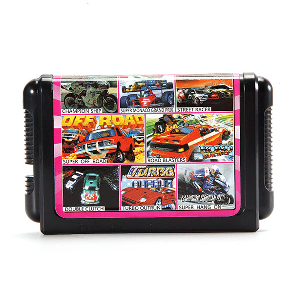 8 in 1 16 Bit Game Cartridges Classic TV Game for SEGA MD2 Game