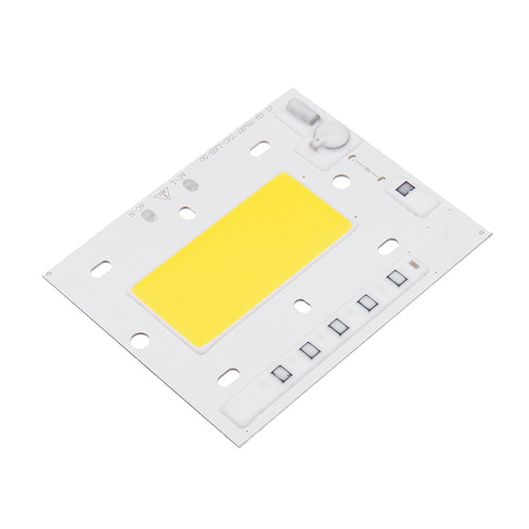 High Powered 50W LED Chip Light Source Anti-thunder AC220V for DIY Spotlight Floodlight