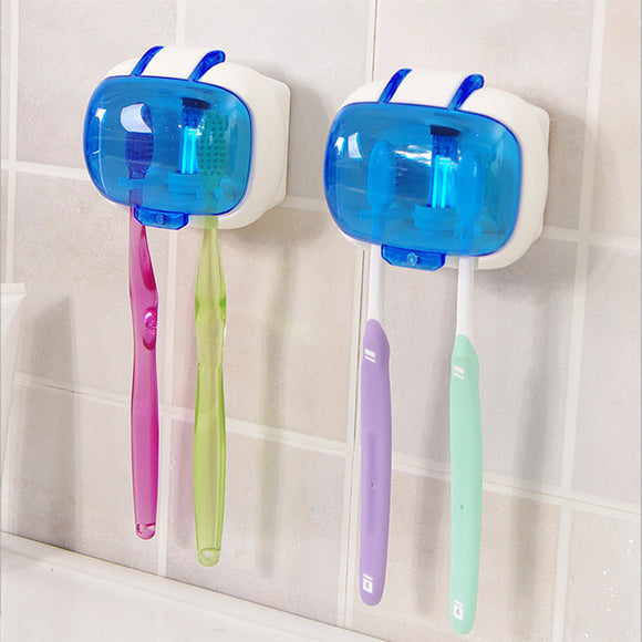 Toothbrush Sterilizer Wall Mounted UV Lamp Disinfection Storage Box Anti-bacteria Ultraviolet Tooth