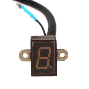 6 Speed Digital Gear Indicator Display Shift Lever Sensor Motorcycle Motocross Universal