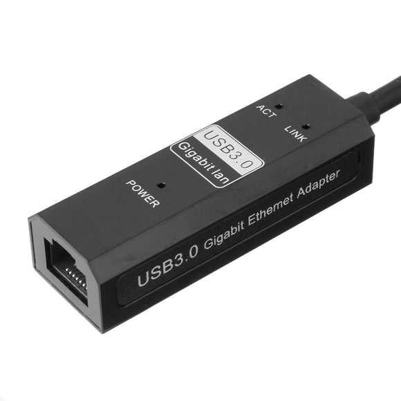 USB 3.0 to RJ45 10/100/1000 Gigabit Ethernet Network LAN Adapter