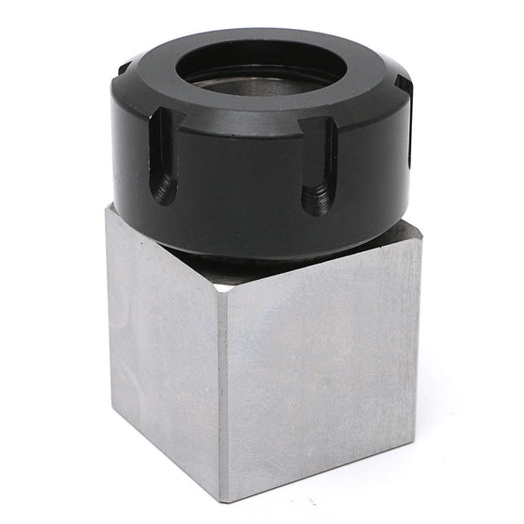 Hard Steel Square ER-32 Collet Chuck Block CNC Lathe Tool Holder