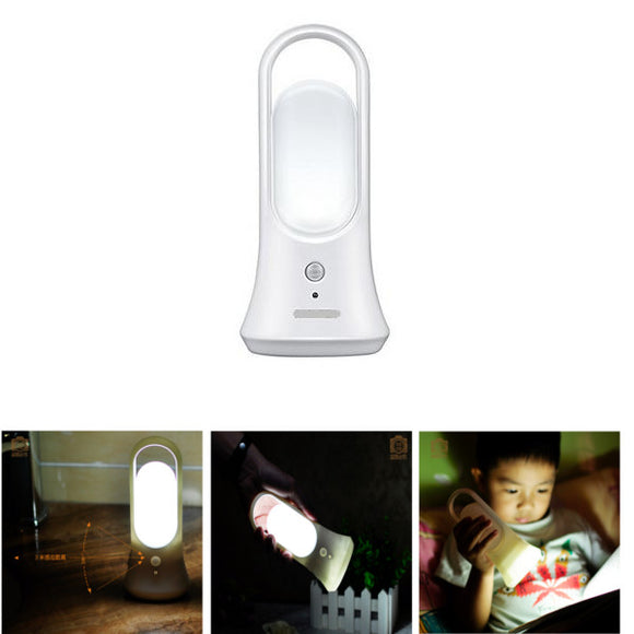 DC5V 0.9W White Automatic Portable Motion Activated Camping Lantern and Flashlight Lamp