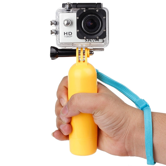 PULUZ Flat-Bottomed Bobber Floating Hand Grip Buoyancy Rods Self Monopod Stick for Gopro Yi Sport Camera