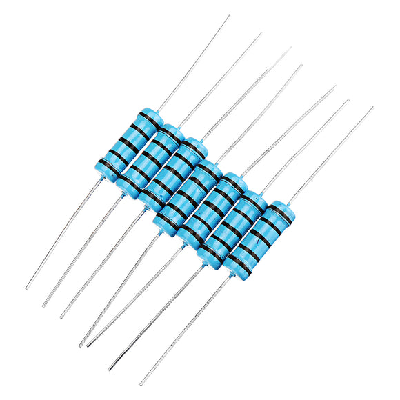 100pcs 3W 1KR 1K ohm Metal Film Resistor 1% Error 3w DIP Color Ring Resistance