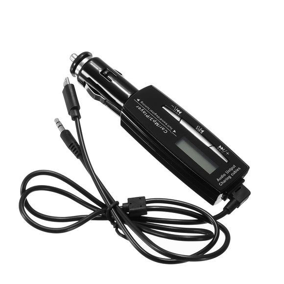 Car MP3 Audio Player bluetooth Car Kit HandsFree 3.5mm Aux FM Transmitter LED Display