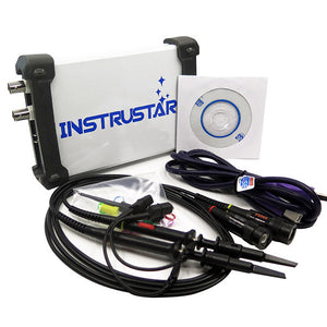MDSO ISDS205A 2CH 20MHz 48MSa/s Virtual PC USB Oscilloscope FFT Analyzer Data Logger