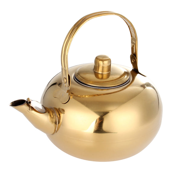 Stainless Steel Tea Pot Kettle Removable Infuser Filter Tea Pot 14/16/18/20cm