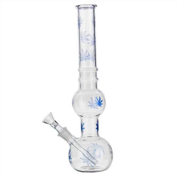 Transparent Pipe Maple Leaf Detachable Glass Pipe Bottle Glassware Full Flavor Eliminate Unwanted Odors