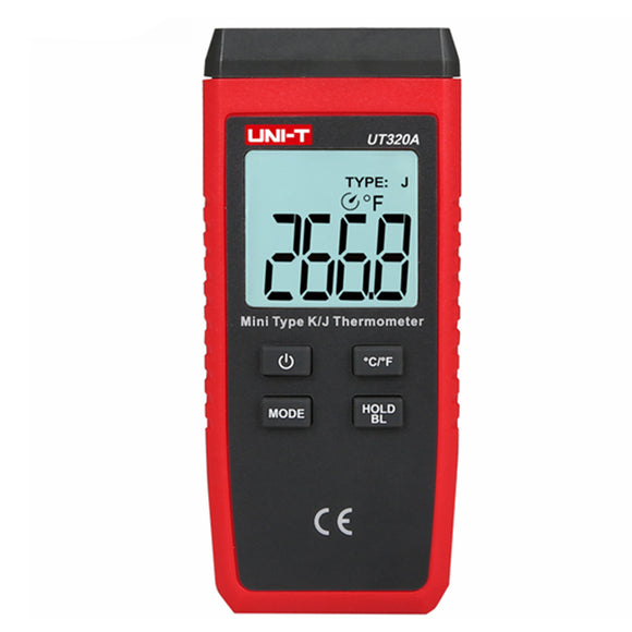 UNI-T UT320A Mini-contact Thermometer Single-channel K/J Thermocouple Thermometer