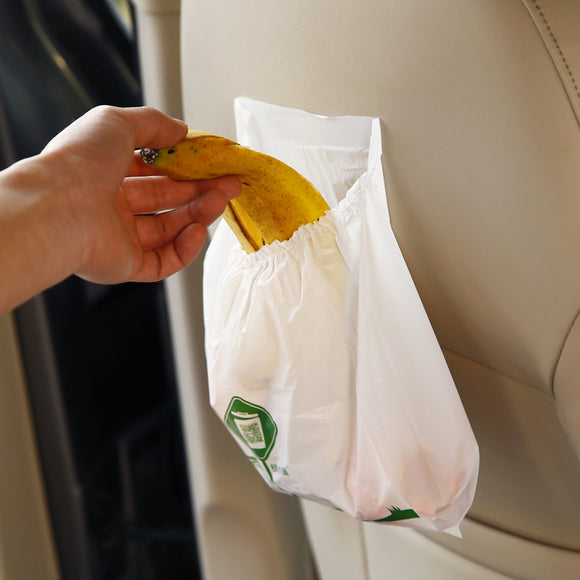15Pcs Car Disposable Garbage Bag Vehicle Biodegradable Heaithy Green Storage Rubbish Bags