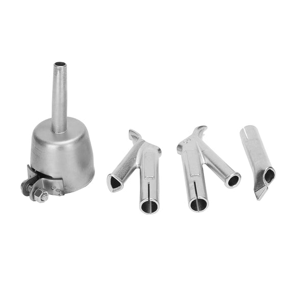 4PCS Speed Welding Nozzles For Vinyl PVC Plastic Hot Air Gun,5mm Weld Tip