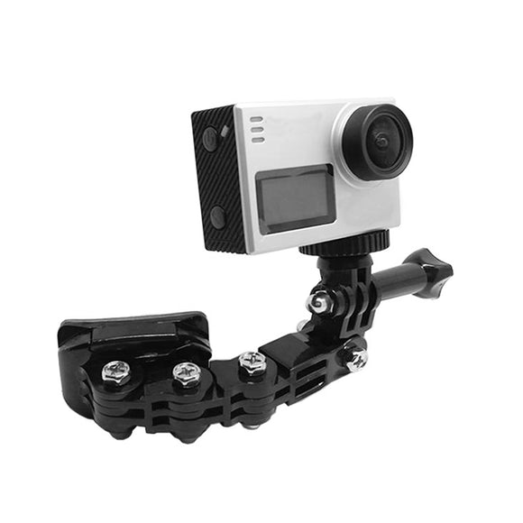 Helmet Jaw Adjustable Arm Mount Holder For Action Sport Camera