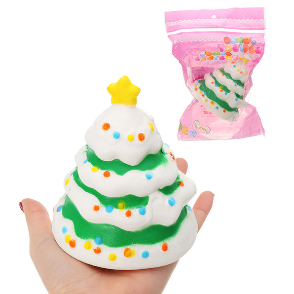 Christmas Tree Fruit Model Children's Squishy Collection Gift Decor Toy Original Packaging