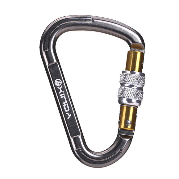 XINDA Buckle Carabiner 25KN Hammock Swing Safety Quick Hanging Equipment