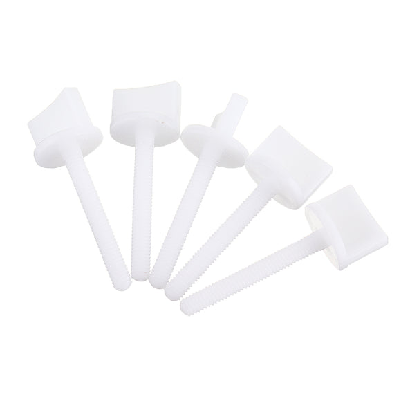 5pcs M4 Nylon Plastic Screw Locking Screw Nuts for RC Airplane Fixed Wing RC Models