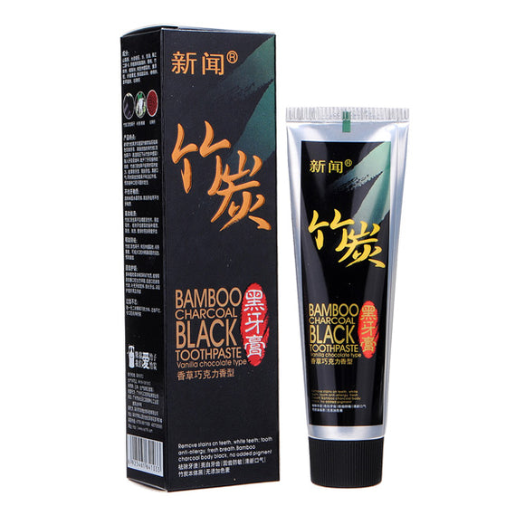 60g Black Bamboo Charcoal Toothpaste Teeth Whitening