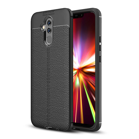 Bakeey Litchi Pattern Shockproof Back Cover Protective Case for Huawei Mate 20 Lite