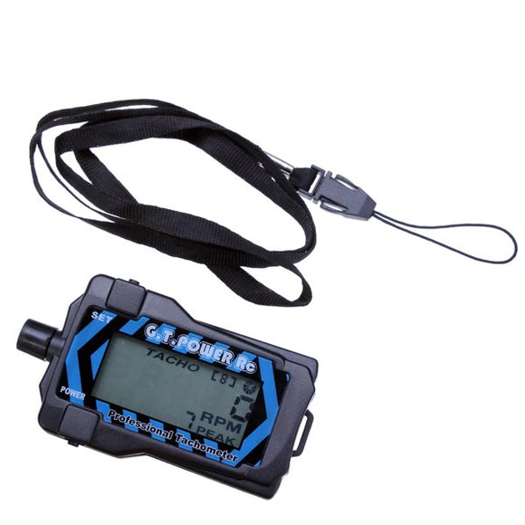 G.T. POWER Professional RC Tachometer RPM Reader for 2-9 Blades Propeller