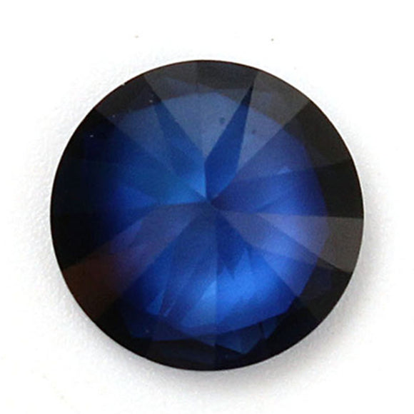 10mm Blue Sapphire Gem Round Unheated Gemstone DIY Loose Jewelry