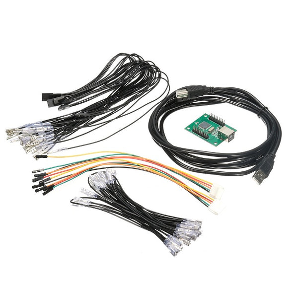 XM-02 Arcade To USB Controller Wiring Kit 2 Player For MAME Keyboard Encoder