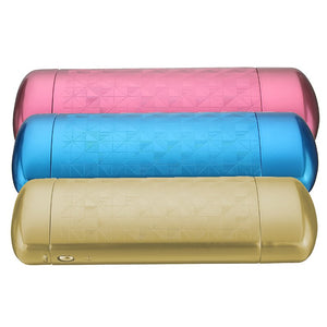 Aluminum Reading Glasses Storage Case Capsule Flip Top Eyewear Protector Box